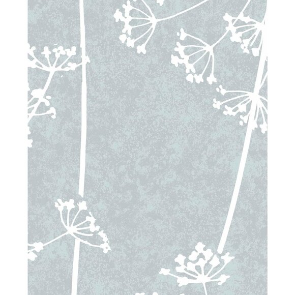 NEW Graham & Brown Aura Superfresco Blue Wallpaper 33-302 Floral Cottage Bloom - Picture 11 of 14